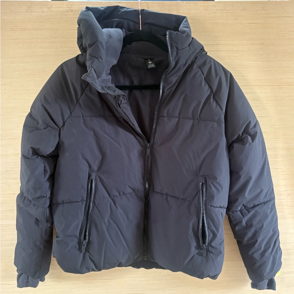 all in motion Black Girls' Fleece-Lined Jacket